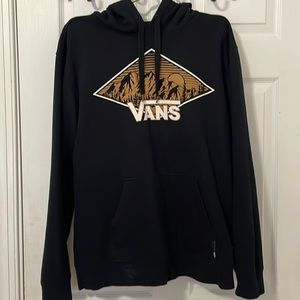 Vans Black Hoodie Size M